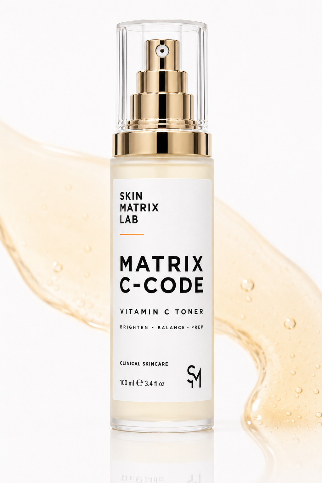 MATRIX C-CODE - Vitamin C Glow Matrix Toner - Brighten, Balance & Prep - 100ml
